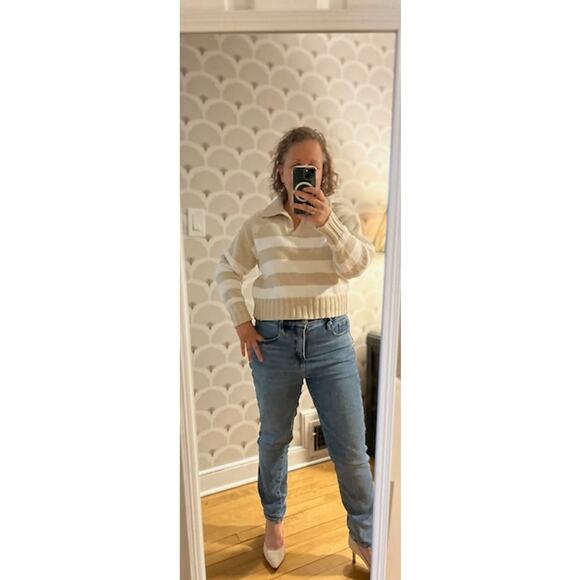 Quince - Cozy Striped Sweater - X-Small - Picture 2 of 3